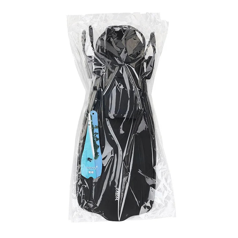 Oulylan Adjustable Short Adult Snorkel And  Swimming Fins