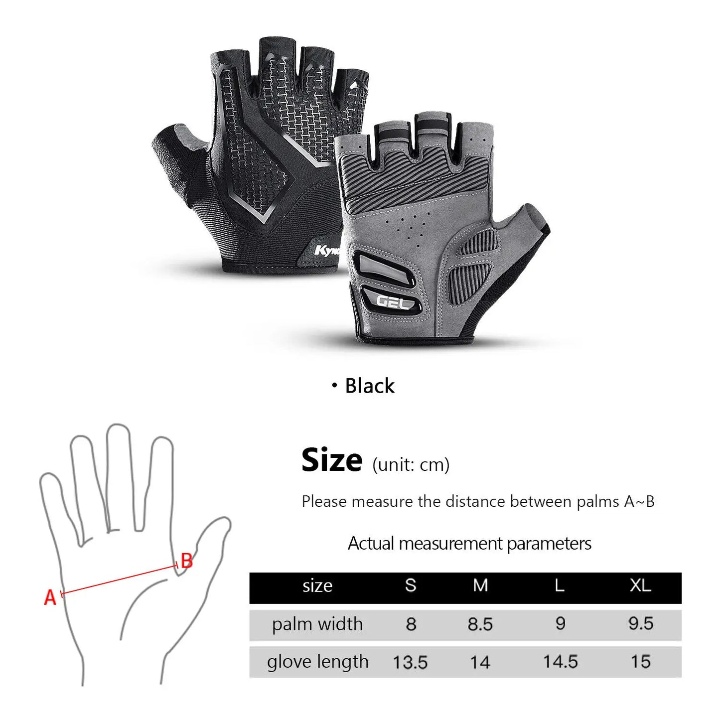 Cycling Gloves Half Finger Gel Pad For Men Women