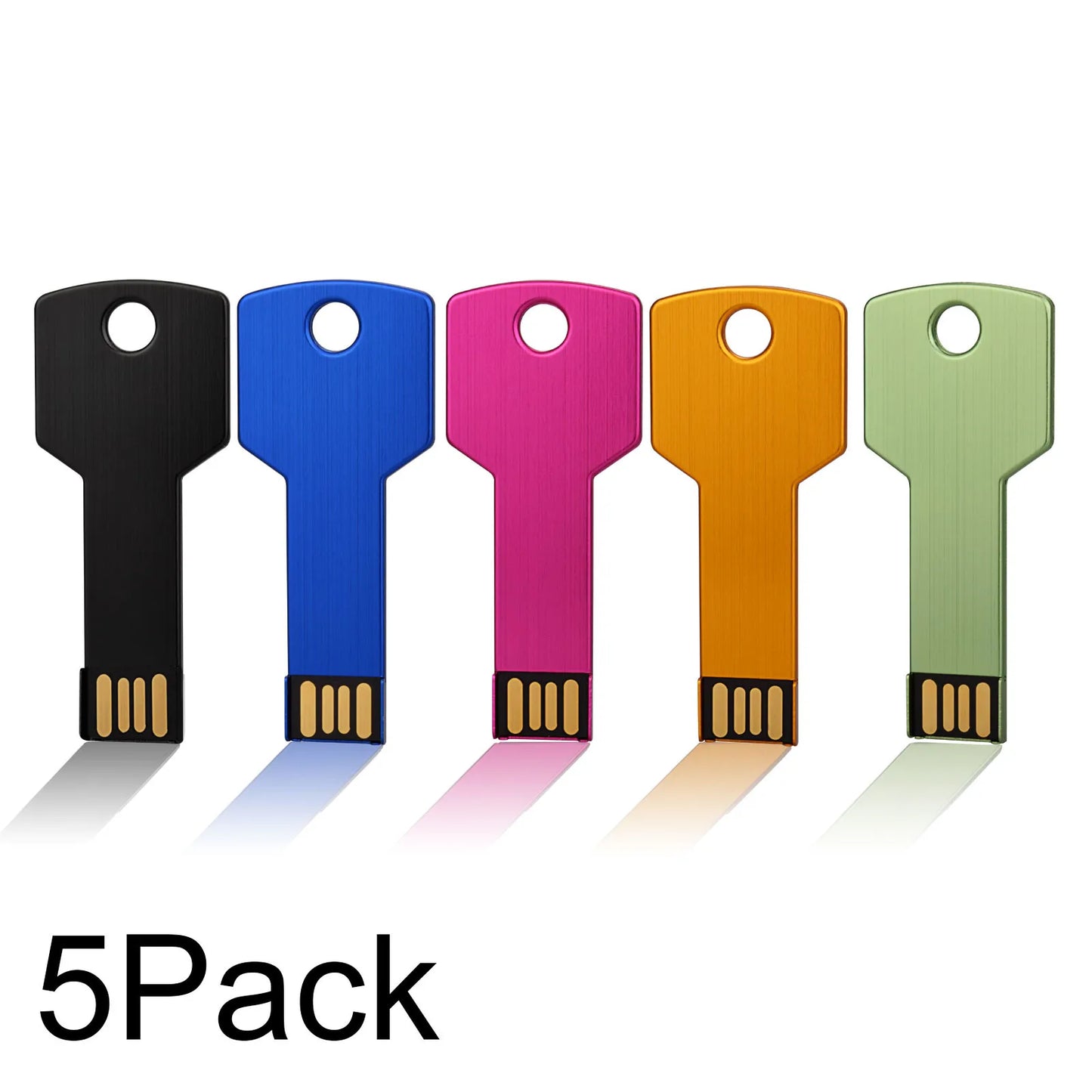 KOOTION 5 Pack USB Flash Drive 64GB 32GB 16GB Memory