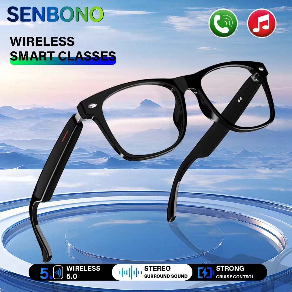 SENBONO New Smart Wireless Bluetooth Glasses