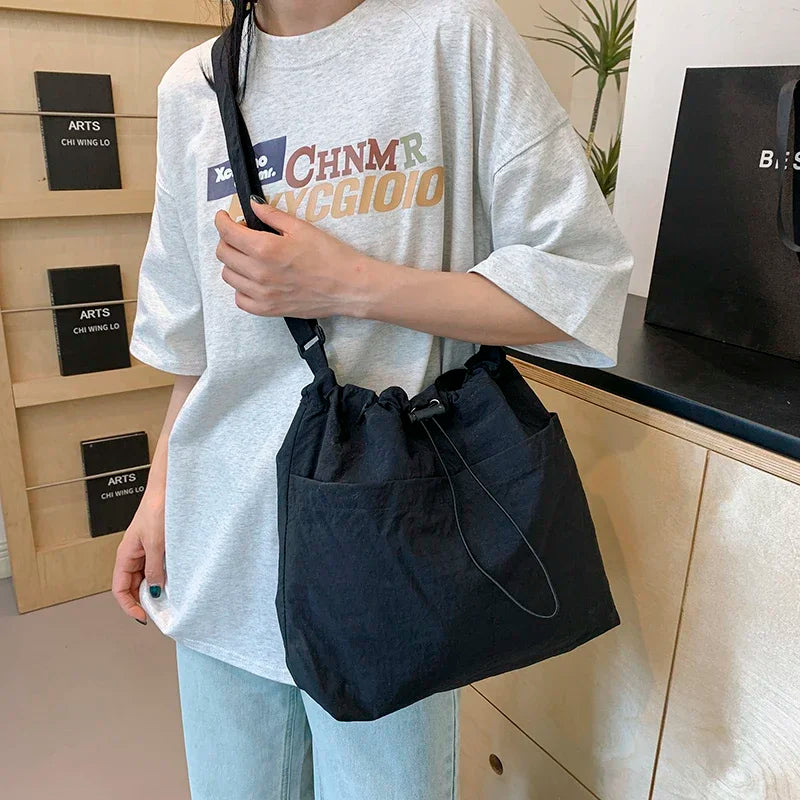 Crossbody Bucket Bag Large Capacity
