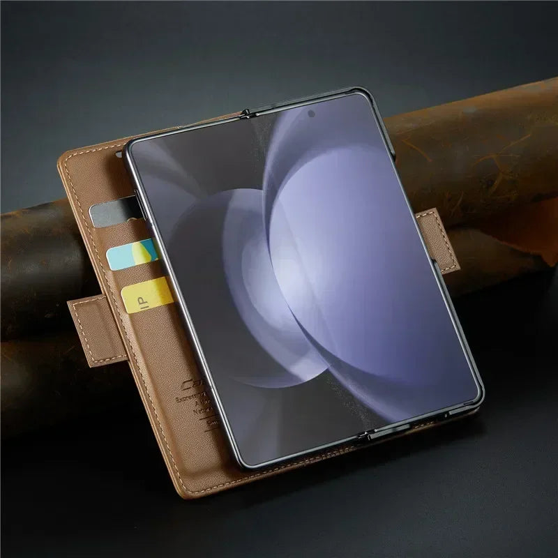 Luxury Magnetic Wallet Phone Case