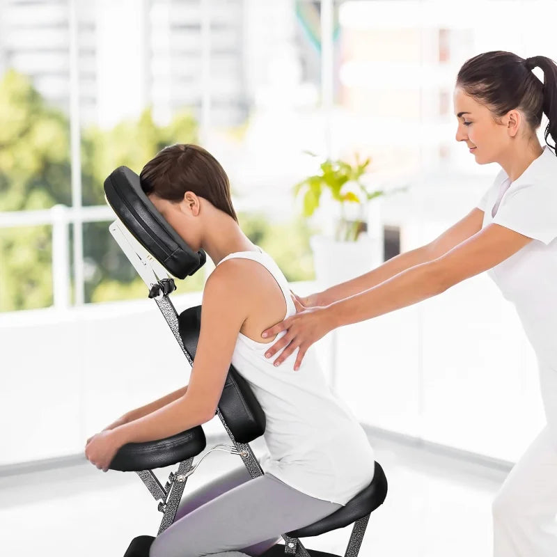 Portable Massage Chair Foldable Therapy Chair