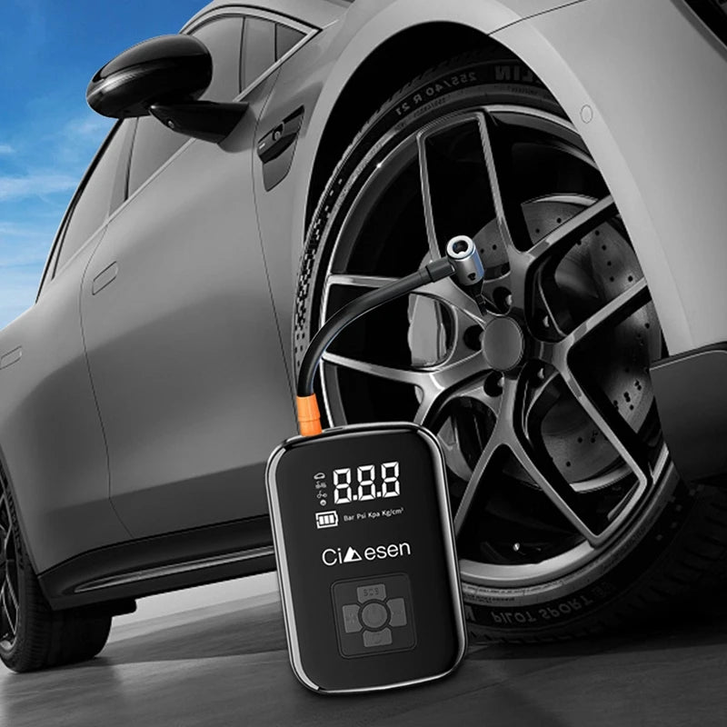 1 Piece Car Portable Electric Wireless Tire Air Pump 150 PSI