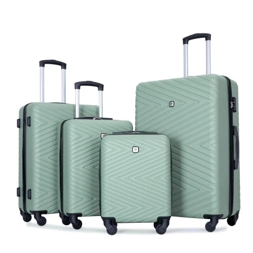 Travelhouse 4 Piece Luggage Set With Spinner Wheels TSA