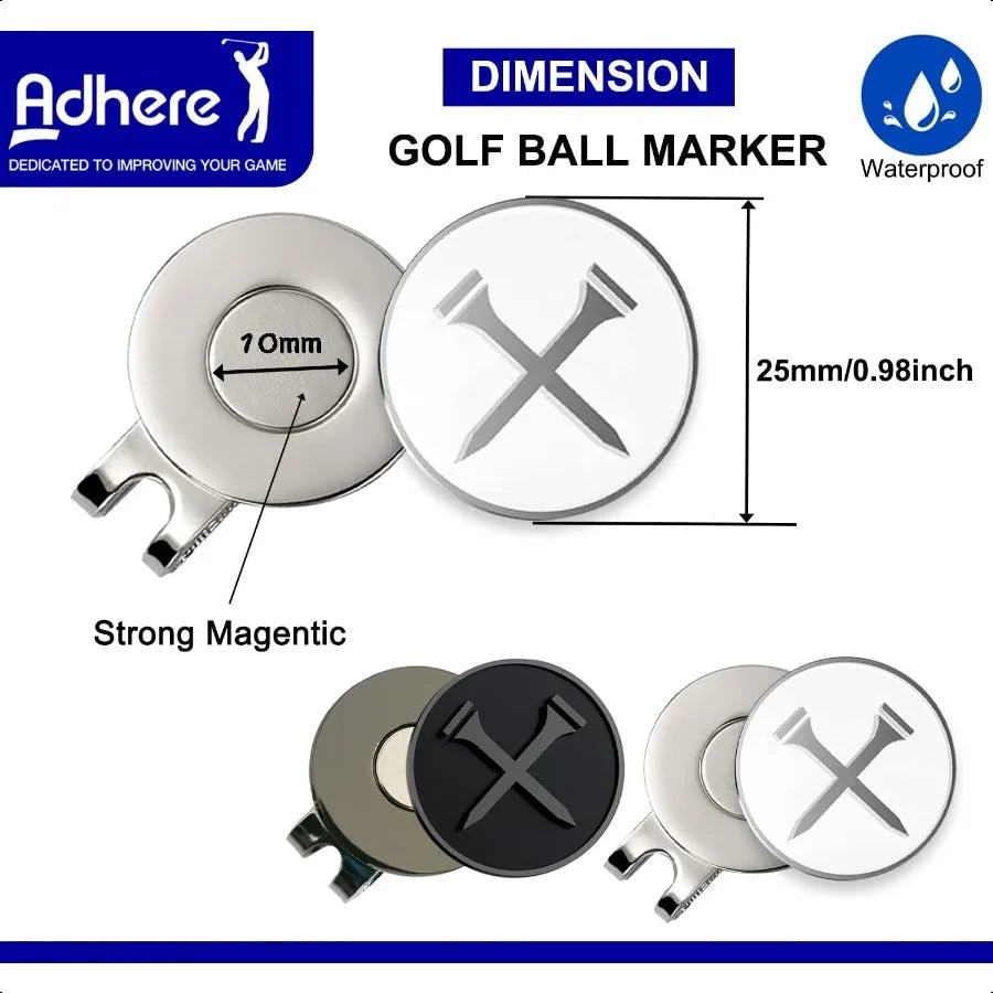 Personalized Logo Enamel Golf Ball Markers