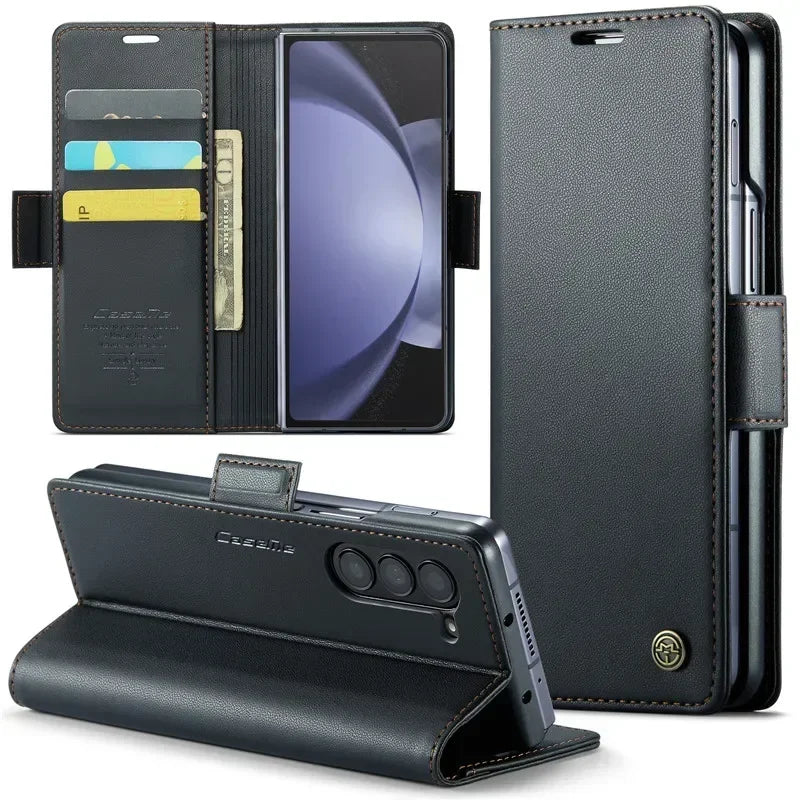 Luxury Magnetic Wallet Phone Case