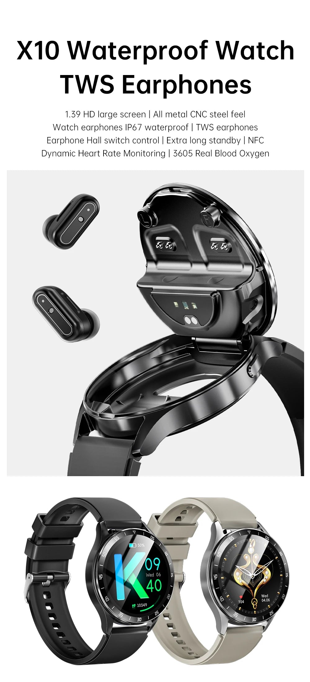 Gejian X10 Smartwatch