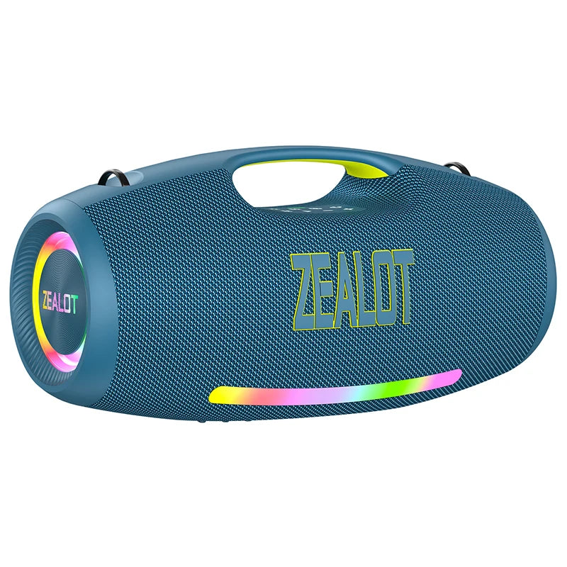 Zealot S89 250W Portable Bluetooth Speaker Waterproof 48000mAh USB TF AUX RGB