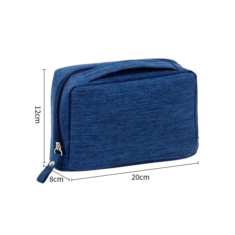 Portable Electronic Storage Bag Earphone Case USB Cable Organizer Pouch