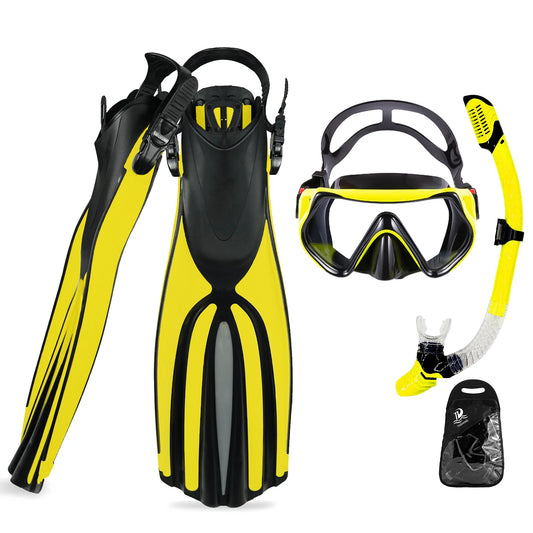 TUDIVING Snorkeling Gear Set