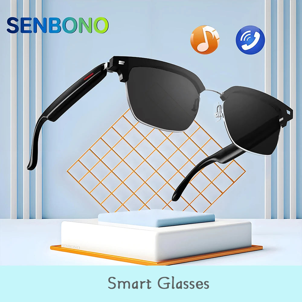 SENBONO New Smart Wireless Bluetooth Glasses
