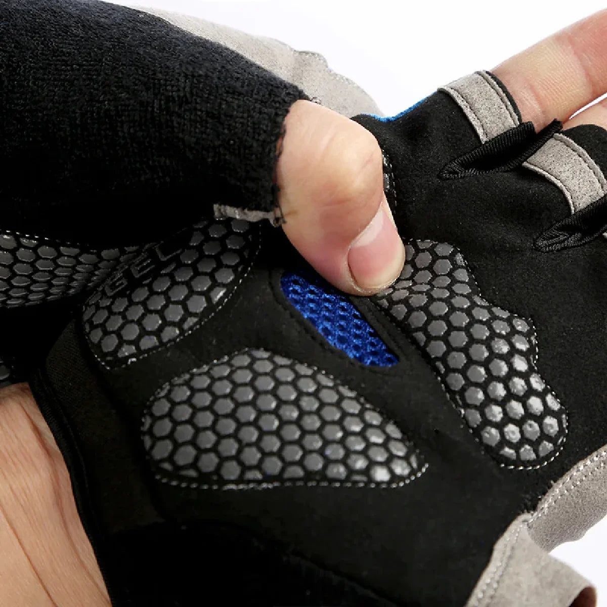 Fingerless Fitness Gloves for Weightlifting Gym and Cycling