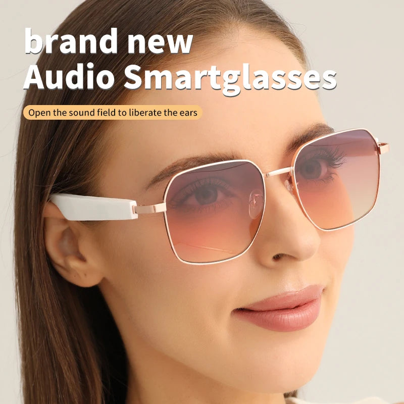 MZ02 Smart Glasses with Bluetooth Speaker