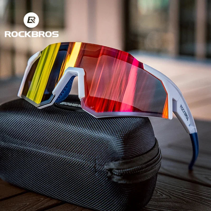 Rockbros Cycling Glasses Photochromic Polarized Sunglasses