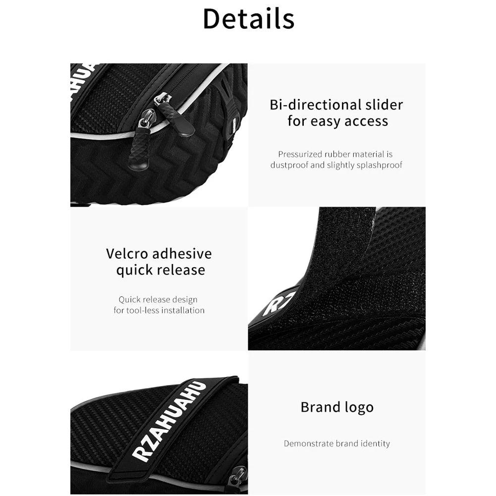Bike Waterproof Reflective Saddle Bag