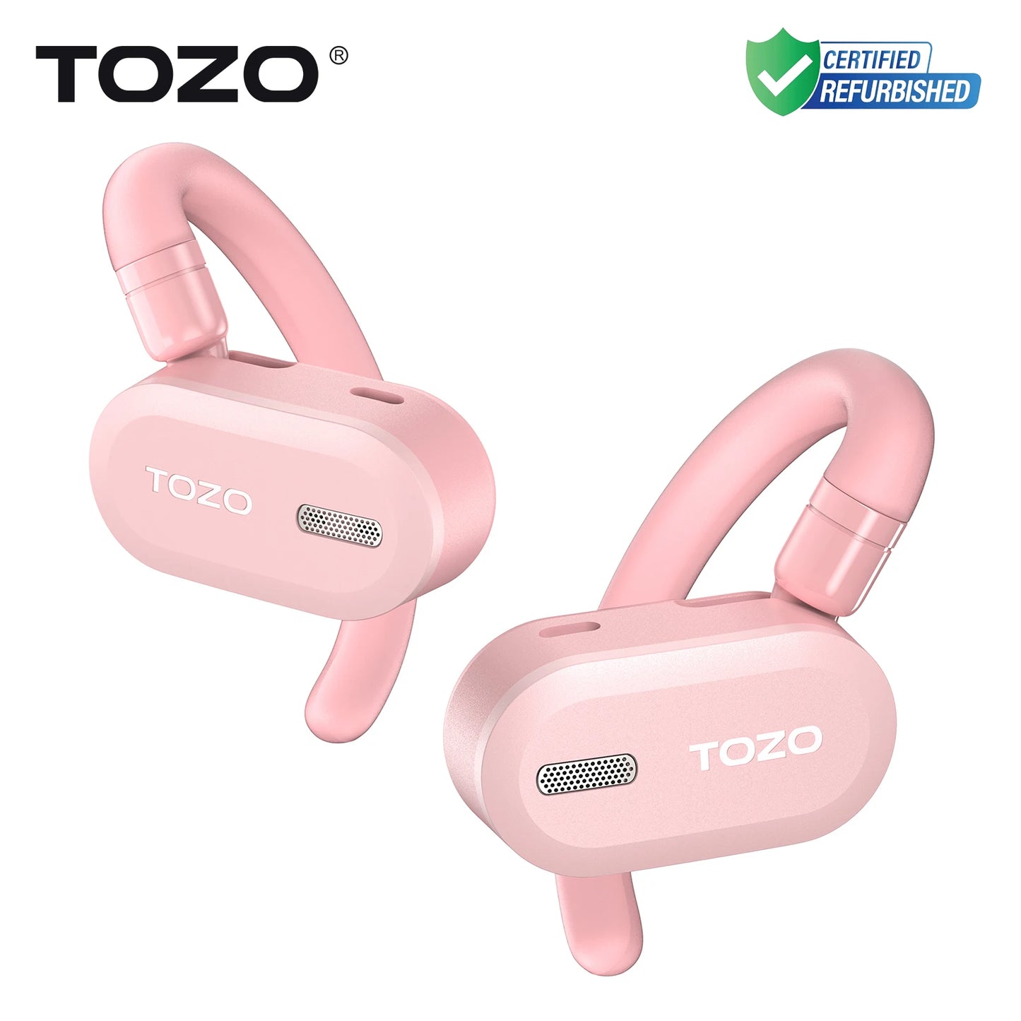 Refurbished TOZO Open Ear Hooks Wireless Headphones