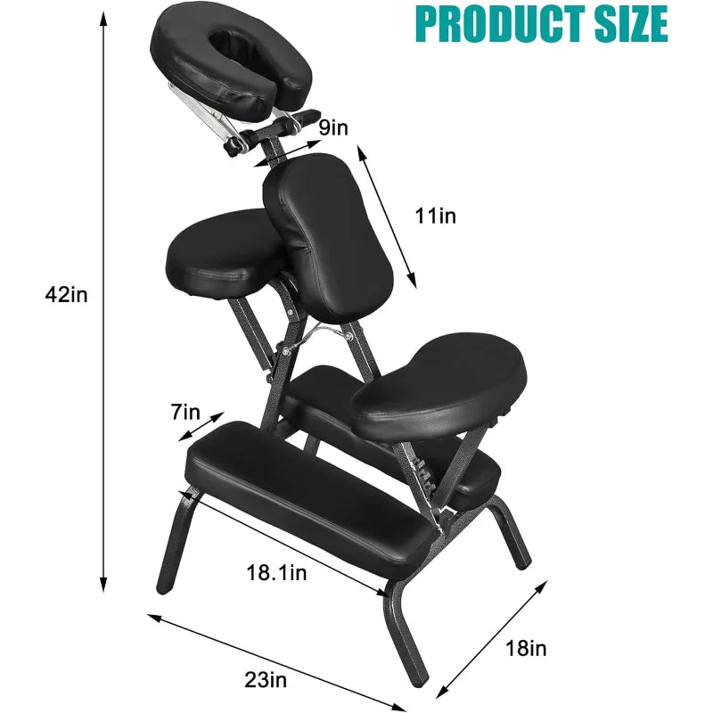 Portable Massage Chair Foldable Therapy Chair