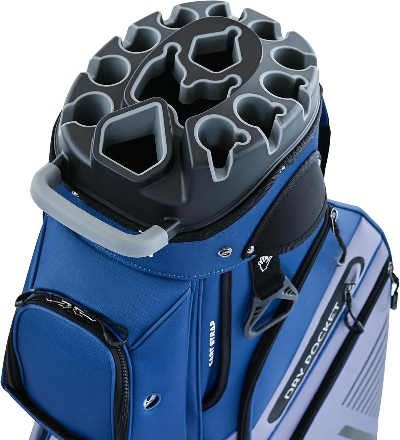 2024 TLock Golf Cart Bag With 14 Way Organizer Divider