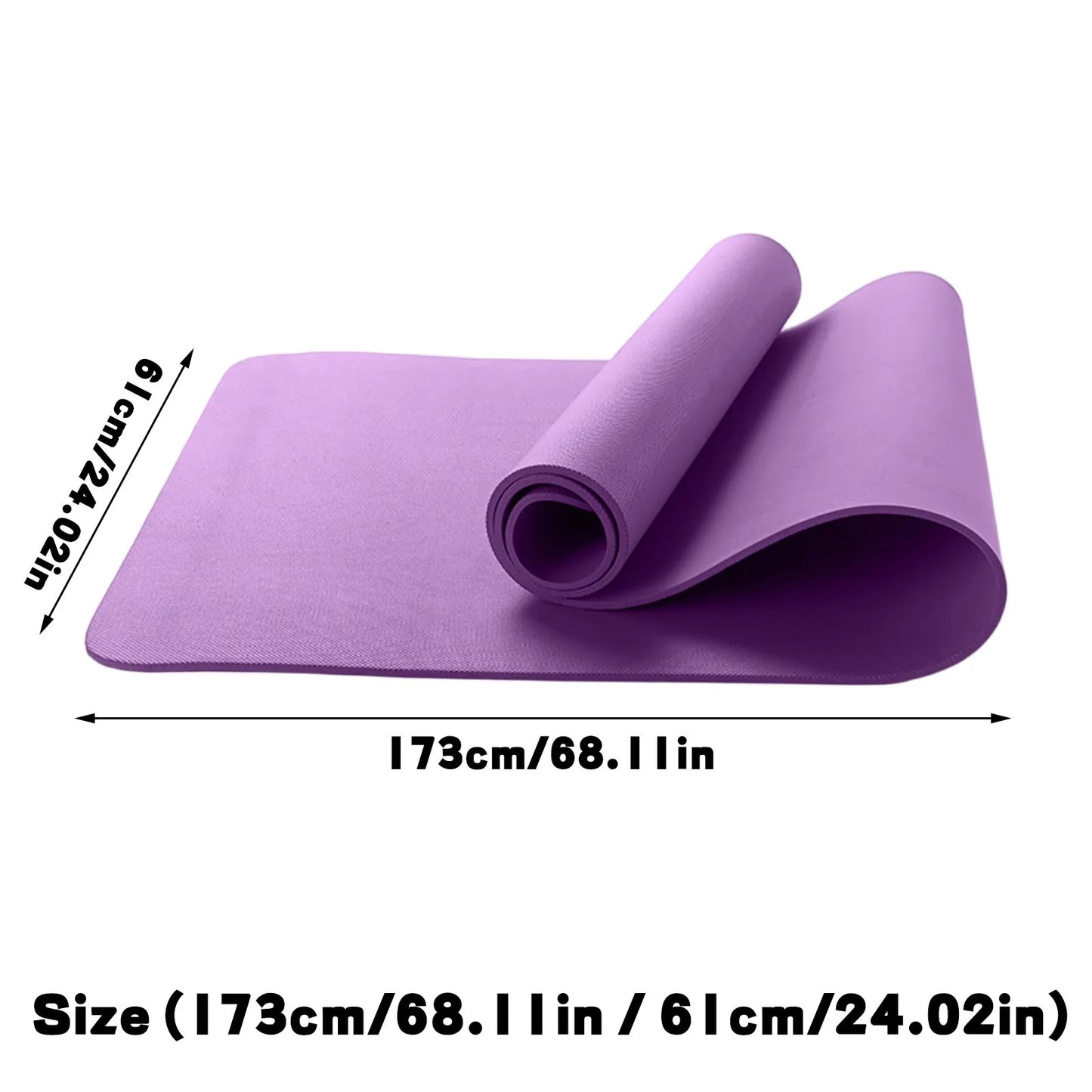 Foldable Eco Friendly EVA Yoga Mat