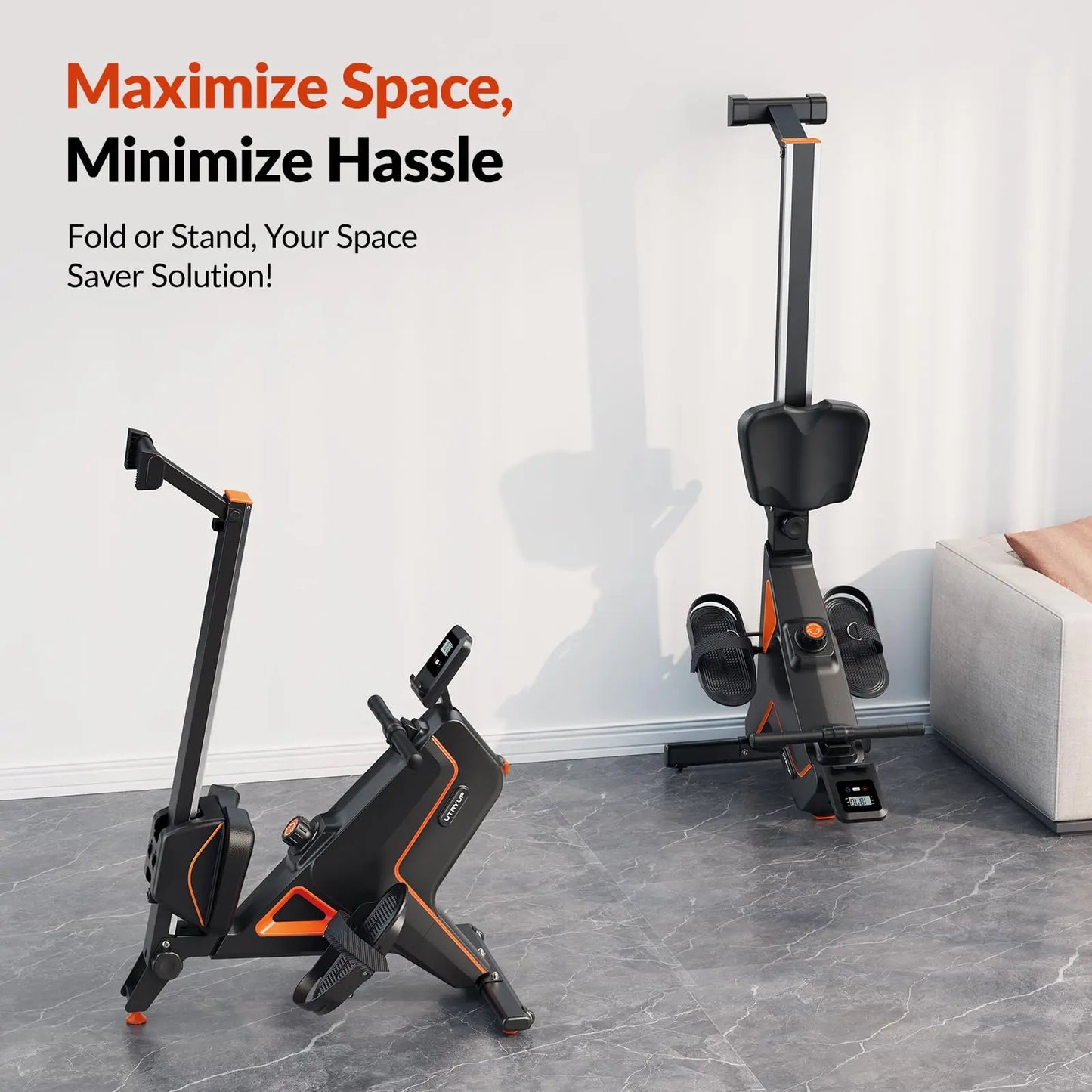 Utryup Magnetic Rowing Machine 16 Levels