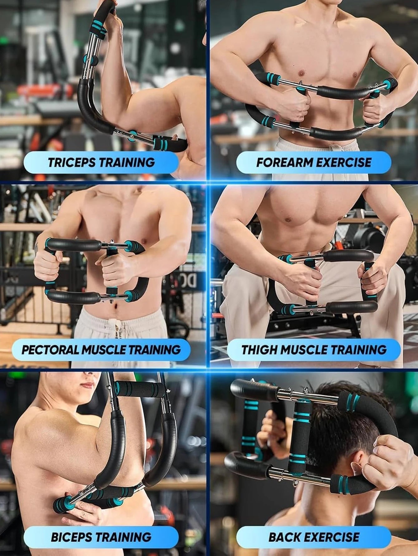The Ultimate Arm Trainer Adjustable Chest Expander Arm Exerciser