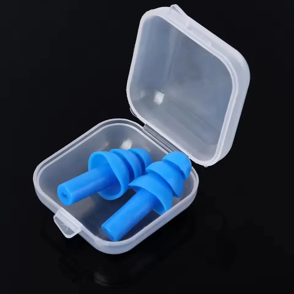 Waterproof Silicone Ear Plugs For Sleep And Swimming Reusable Hearing Protection