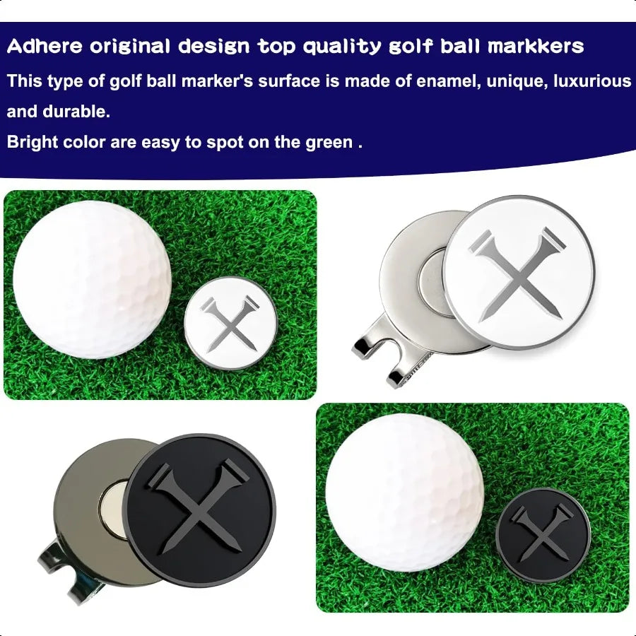 Personalized Logo Enamel Golf Ball Markers