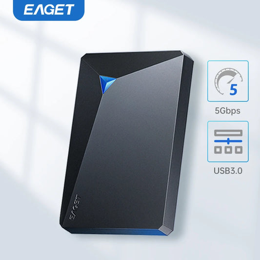 Eaget 5TB Portable External Hard Drive 2.5 Inch USB
