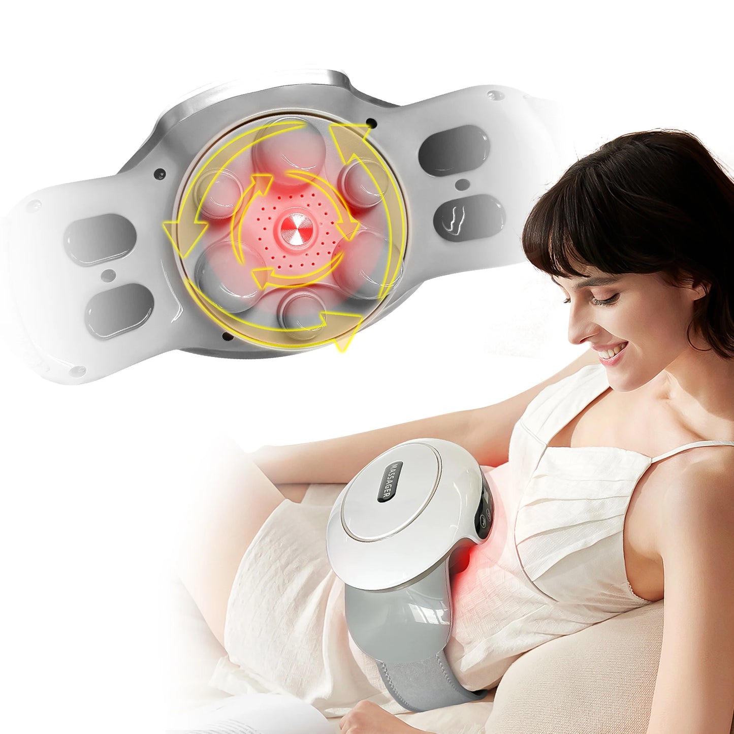 Automatic Abdominal Massager Electric Stomach Massager Machine