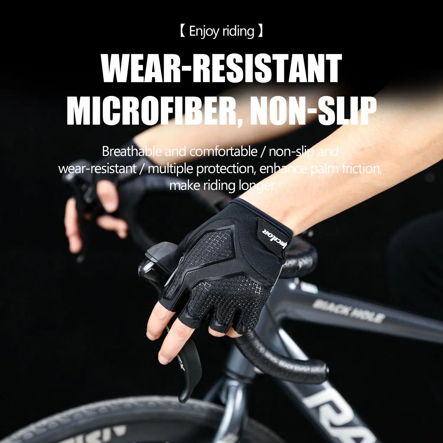 Cycling Gloves Half Finger Gel Pad For Men Women