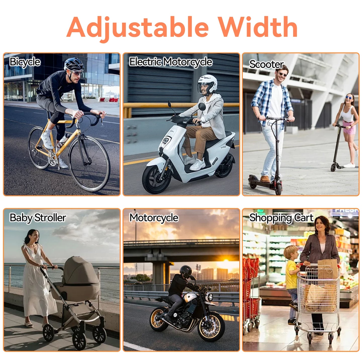 Bike Phone Holder Handlebar Mount Universal 4 7 Inch