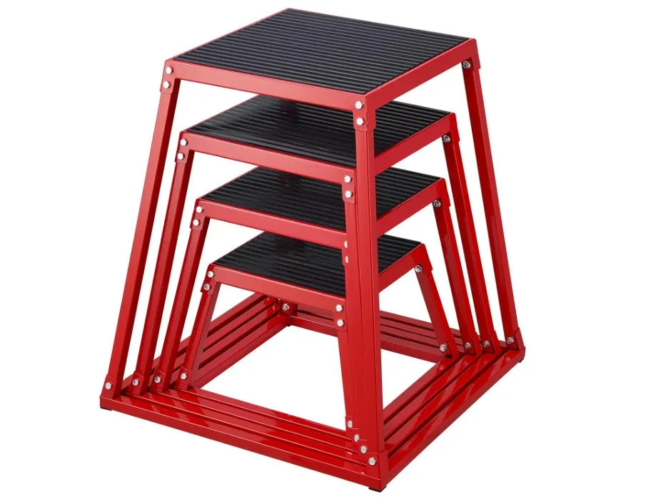 Metal Plyometric Jump Box 12 18 24 30 Inch Steel
