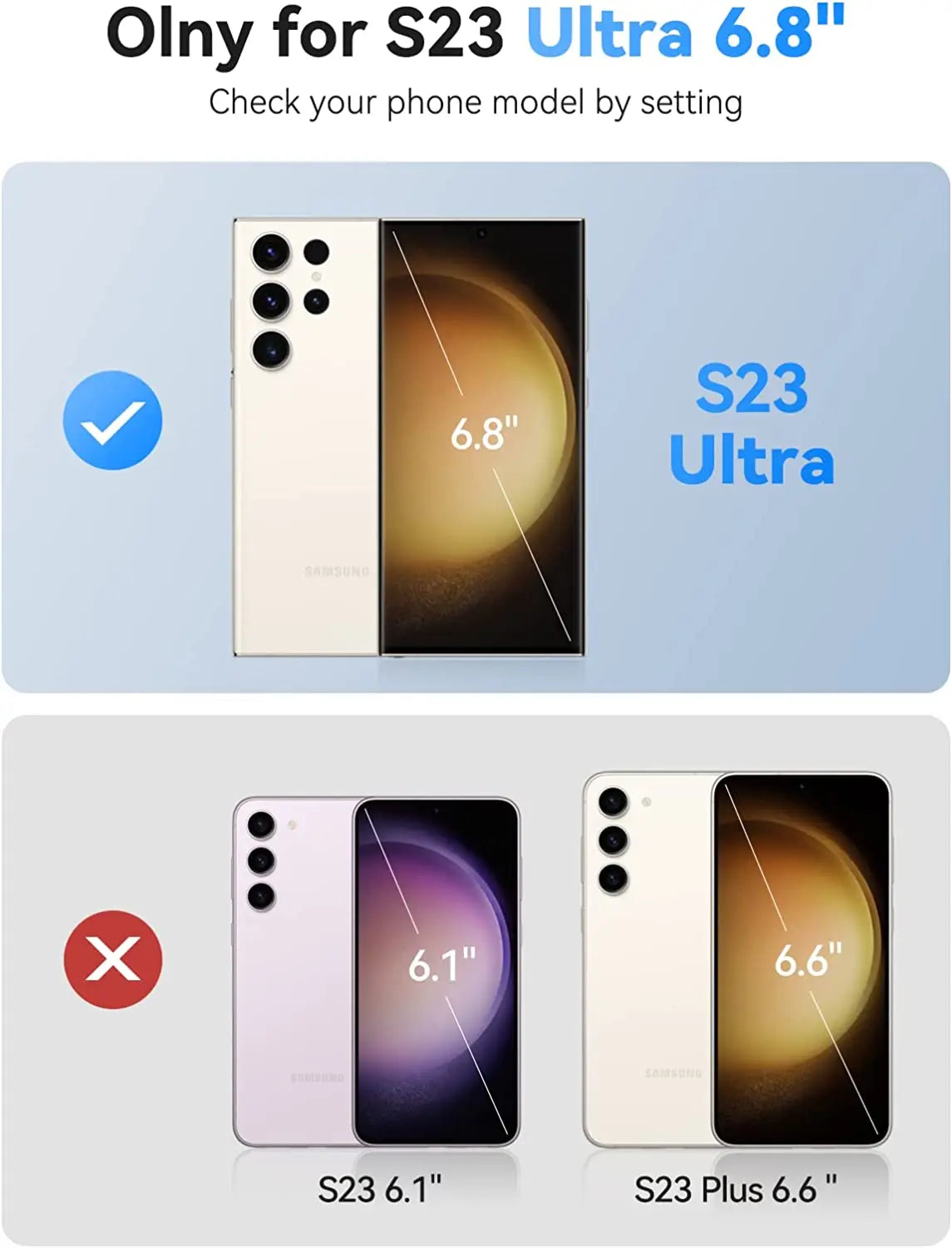 Ultra Wireless Charging Power Case For Galaxy S23 Ultra