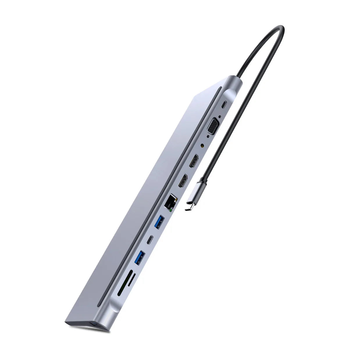 12 In 1 MST USB C Docking Station