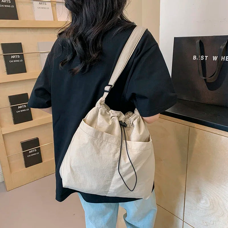 Crossbody Bucket Bag Large Capacity