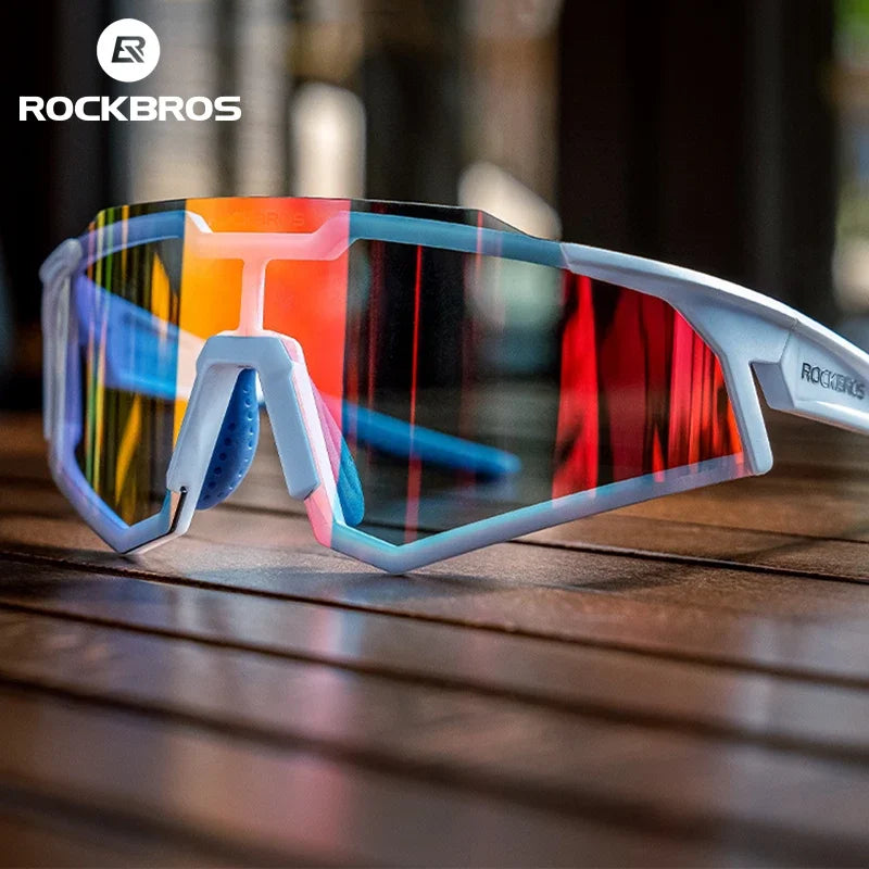 Rockbros Cycling Glasses Photochromic Polarized Sunglasses