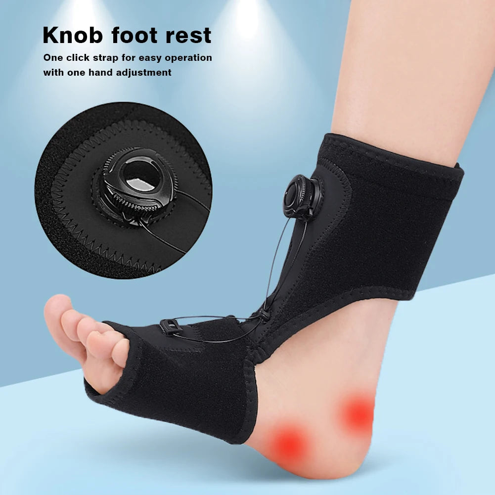 1pc Adjustable Foldable Plantar Fasciitis Splint Ankle Support Brace