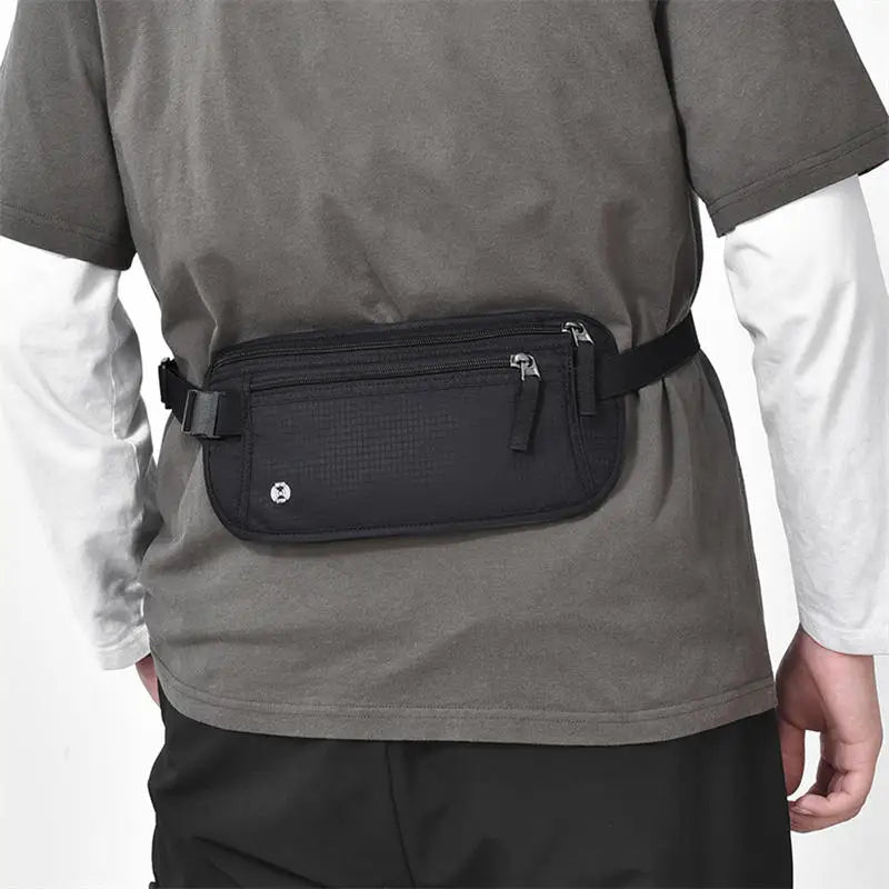 Travel Waist Pouch For Passport Money Belt