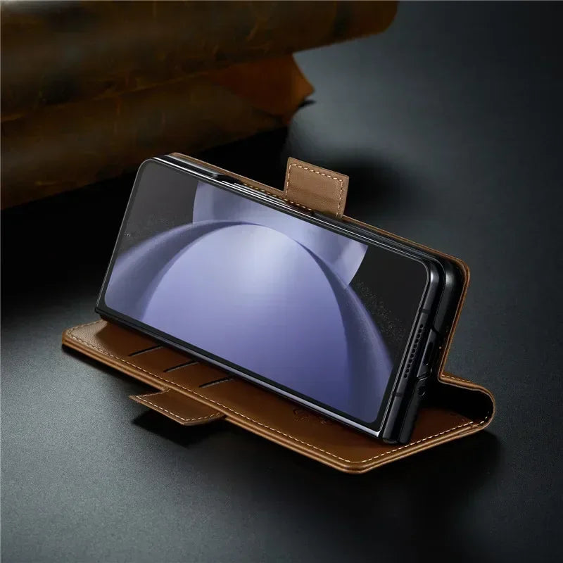Luxury Magnetic Wallet Phone Case