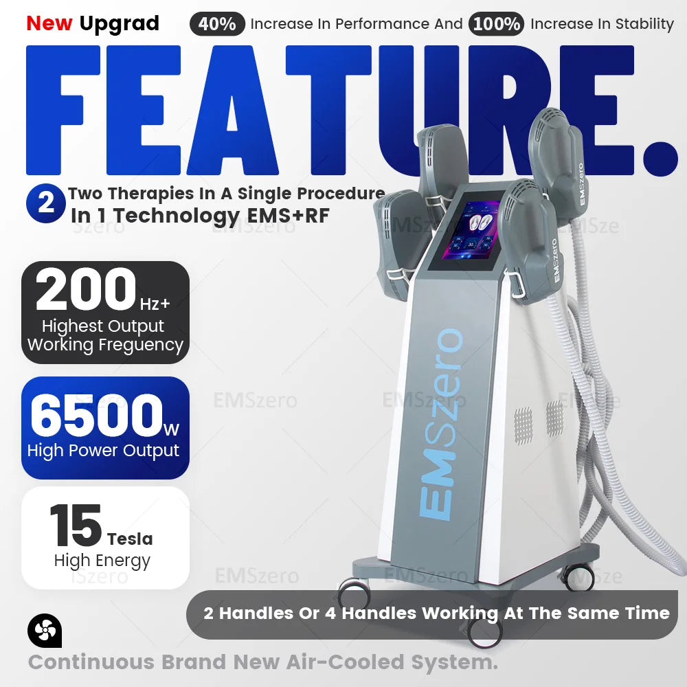 Professional EMSzero NEO 6500W RF Machine