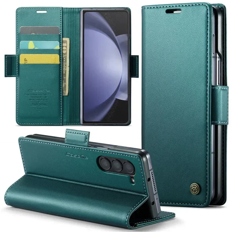 Luxury Magnetic Wallet Phone Case