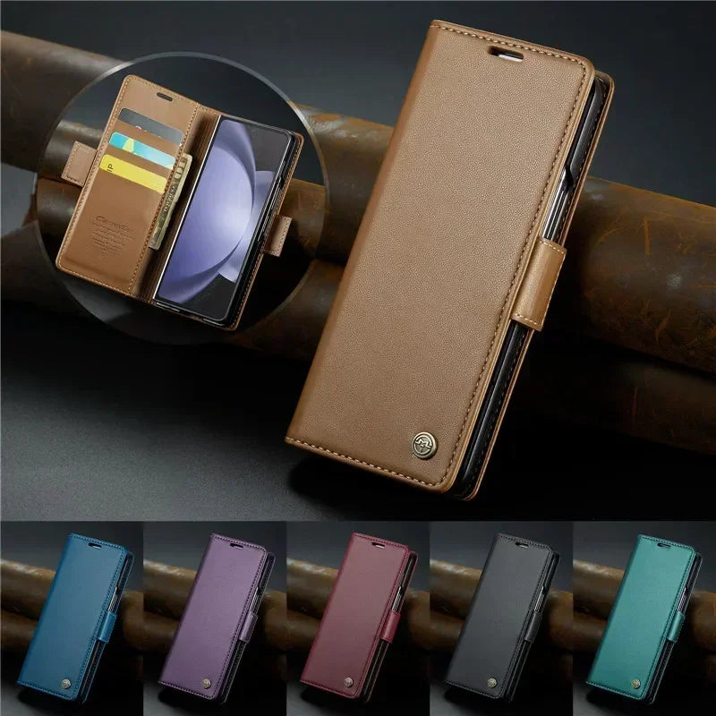 Luxury Magnetic Wallet Phone Case