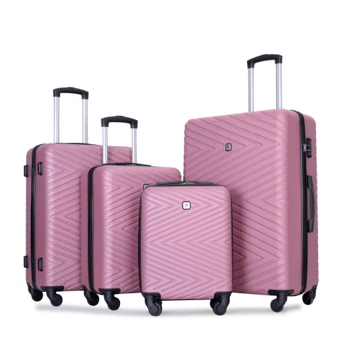 Travelhouse 4 Piece Luggage Set With Spinner Wheels TSA