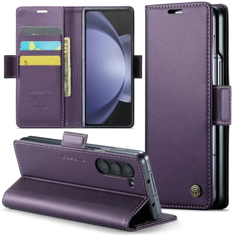 Luxury Magnetic Wallet Phone Case
