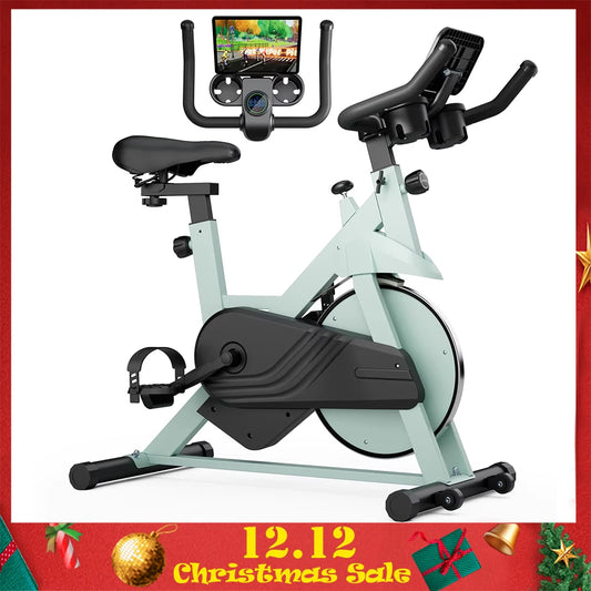 Superun 32 Level Magnetic Resistance Exercise Bike With Bluetooth For Home