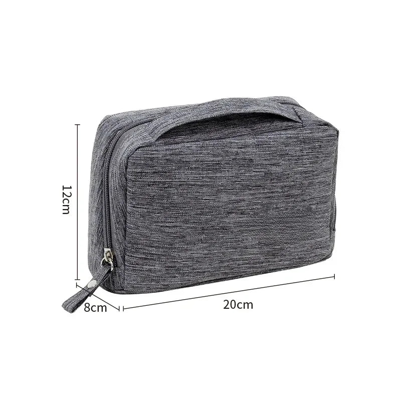 Portable Electronic Storage Bag Earphone Case USB Cable Organizer Pouch
