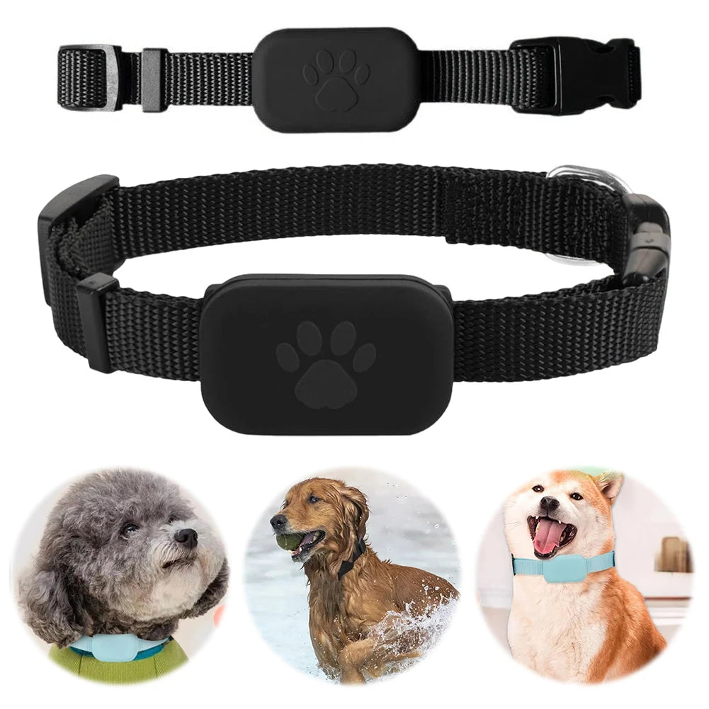 Pet GPS Tracker With Adjustable Collar For Dogs And Cats Smart Locator