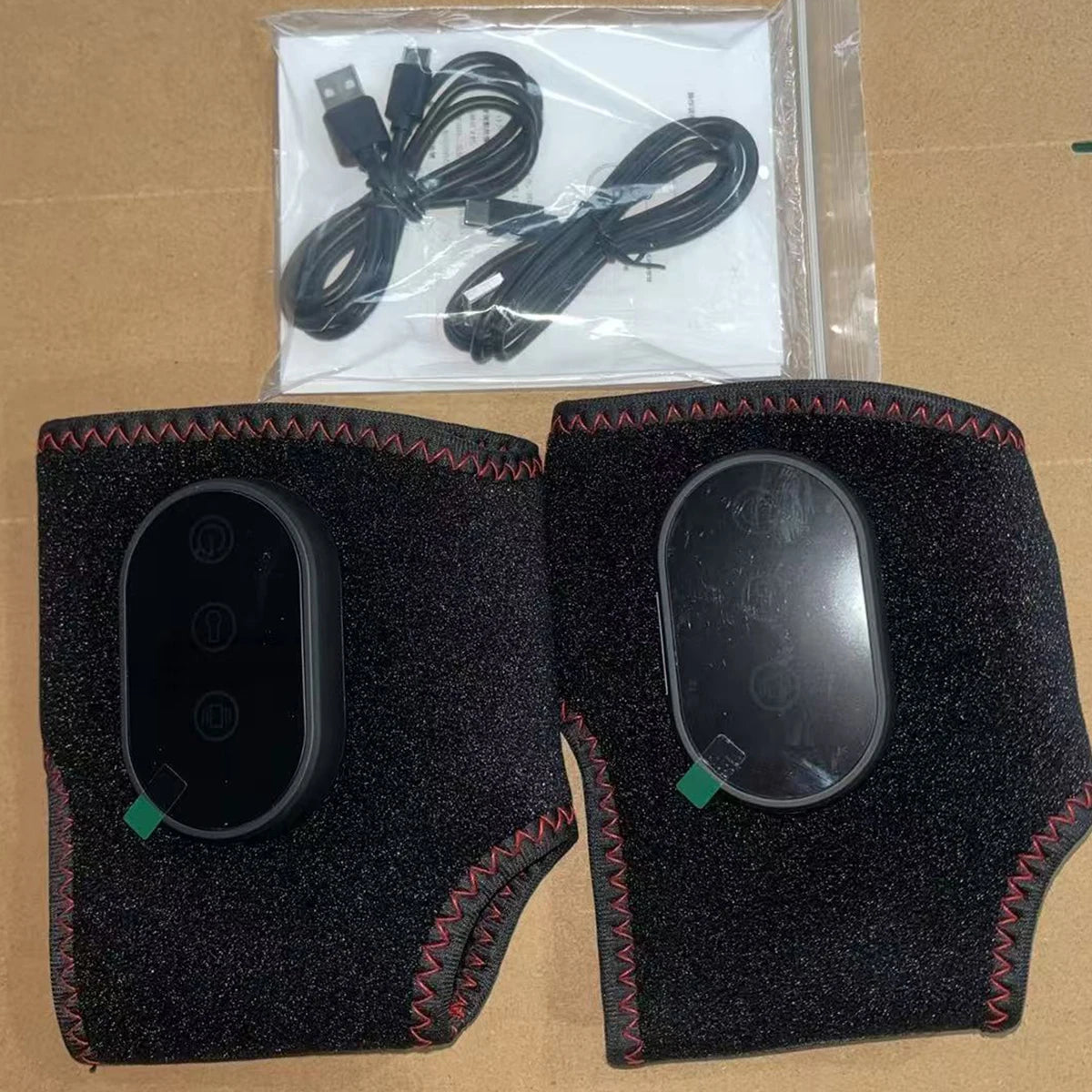 Rechargeable Ankle Massager With Intelligent Timing, Easy To Operate, Vibration And Temperature Sensing, Perfect Gift