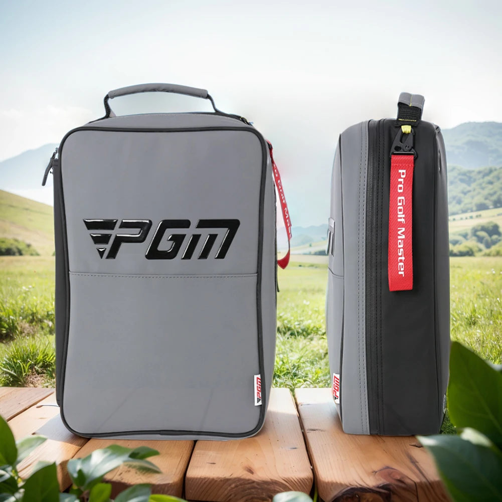 Golf Shoe Bag With Ventilation Lightweight Travel Carry Tote For Golf Tennis